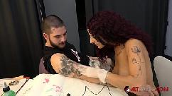 Follando a mi tatuador sexy tatuador mara martinez